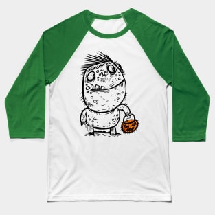 Squints likes Halloween Baseball T-Shirt